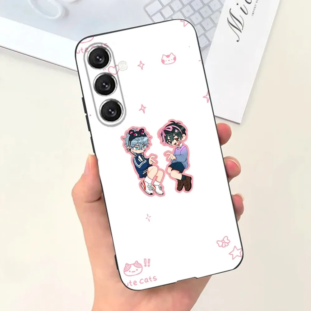 Фото Чехол для телефона Ivantill Alien Stage, чехол для телефона Samsung S25, S24, S21, S22, S23, S30, Ultra, S20, Plus, Fe, Lite, Note, 10,9,5G, черный чехол №4
