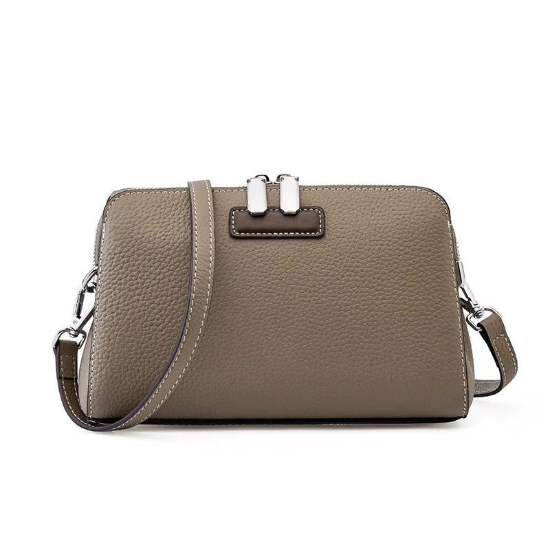 

Женская сумка через плечо из натуральной кожи, модная дизайнерская сумка-седло, высококачественные классические сумки через плечо для свид...