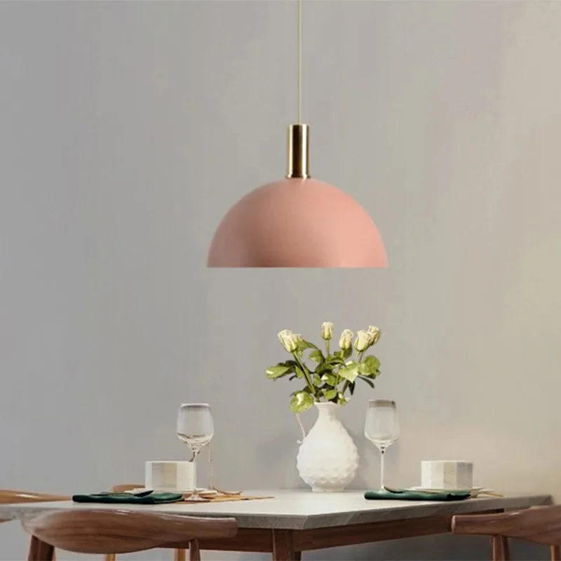 Nordic Modern Pendant Light LED Creative Loft Hanging Lamp DIY Design Restaurant Living Room Bedroom Office Hotel Lighting