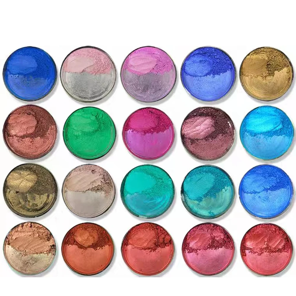 Натуральная слюда минеральная перламутровая пудра ручной работы пигментное