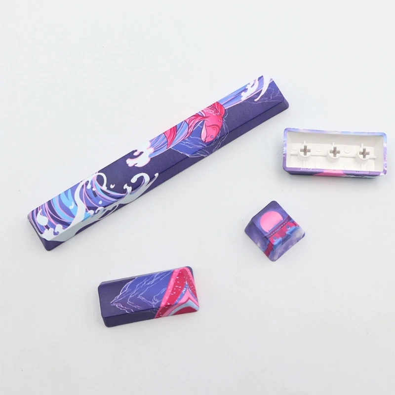 Колпачки для клавиш Dye-Sub механических переключателей Enter Space Keycap 4 шт