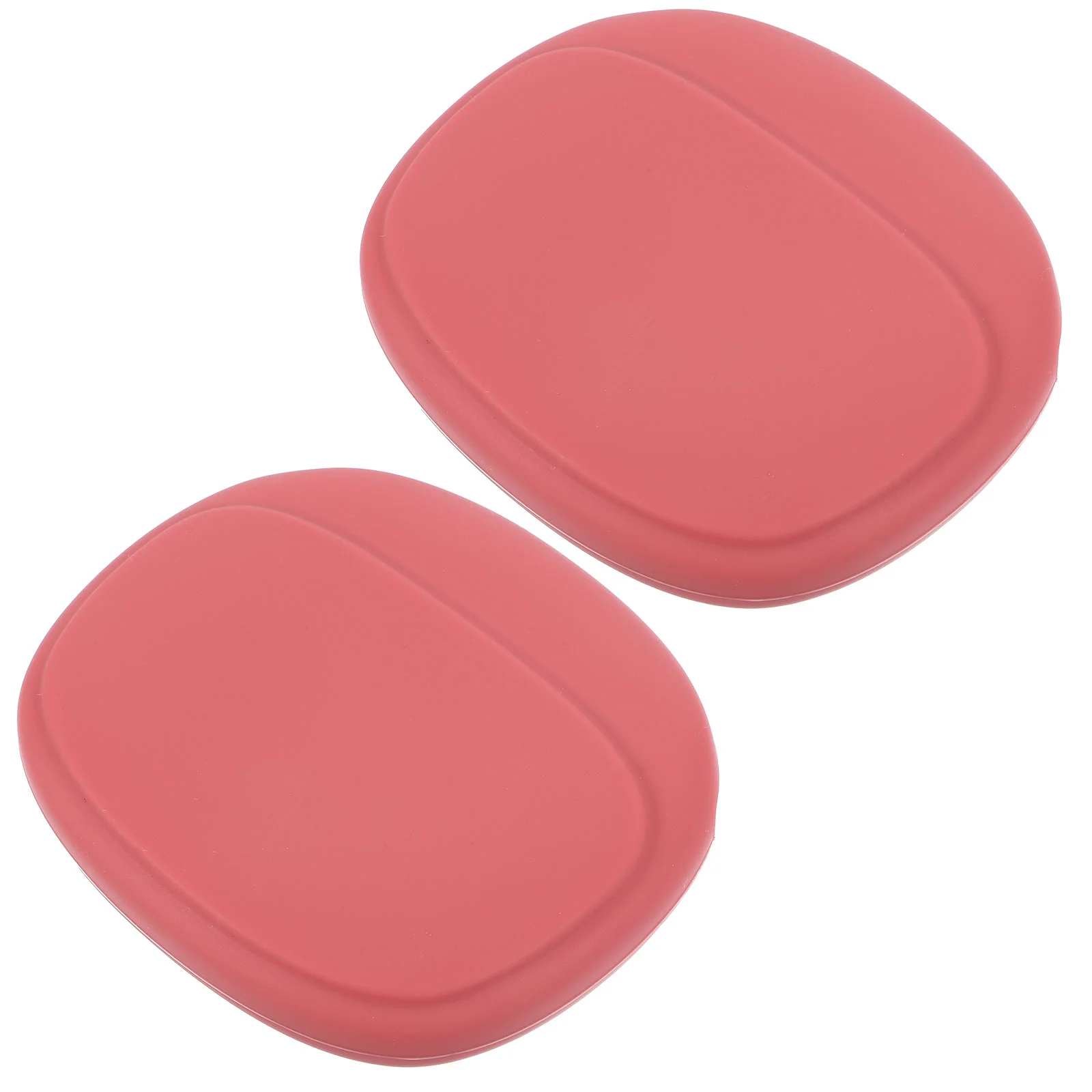 

2 Pcs Silicone Storage Box Phone Holders Your Car Makeup Sponge Case Puff Powder Silica Gel Travel Accessories