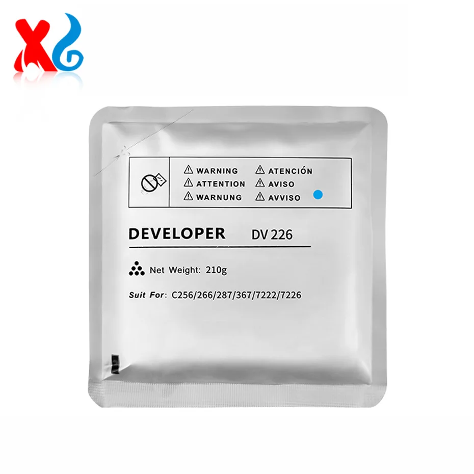 210g DV226 Разработчик для Konica Minolta C256 287 367 7222 7226 копировальный цветной носитель