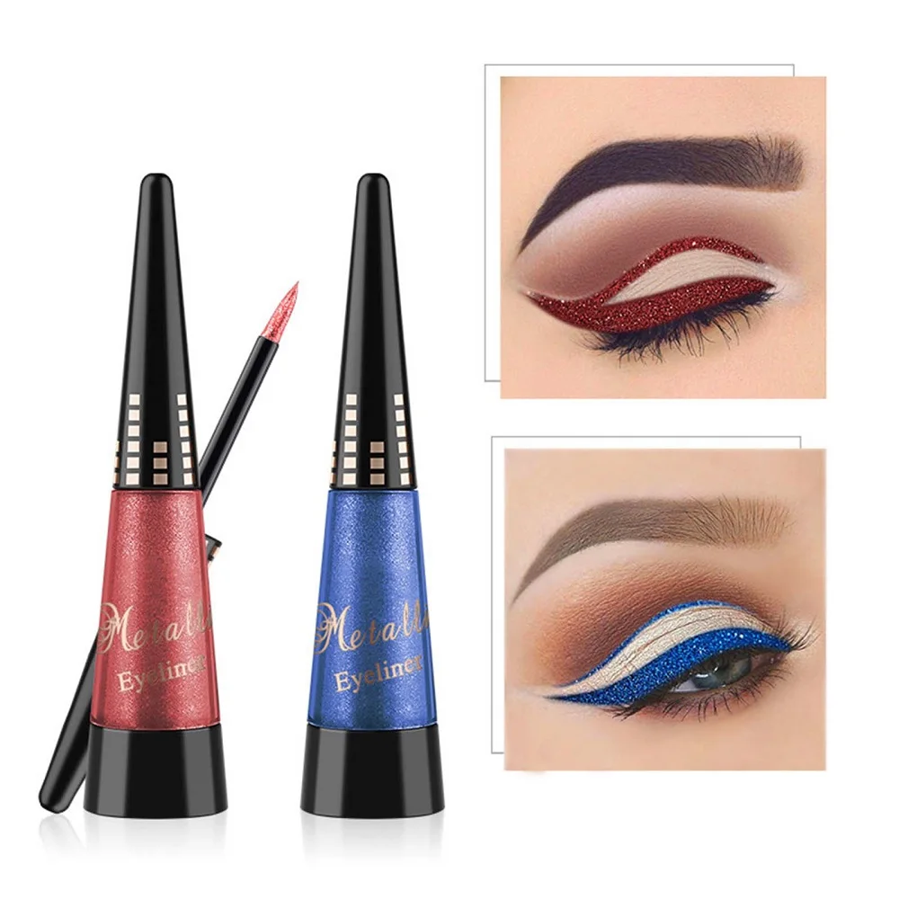 

6 Colorful Liquid Eyeliner Pencil Ultra Thin Waterproof Long Lasting Eyeliner Pen Eye Makeup Tool Cosmetics For Women Girls