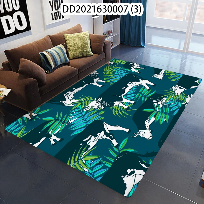 

Тропические растения, Придверный коврик для балкона, прихожей, молитвенный коврик, мусульманский напольный коврик, уличный ковер, декорати...