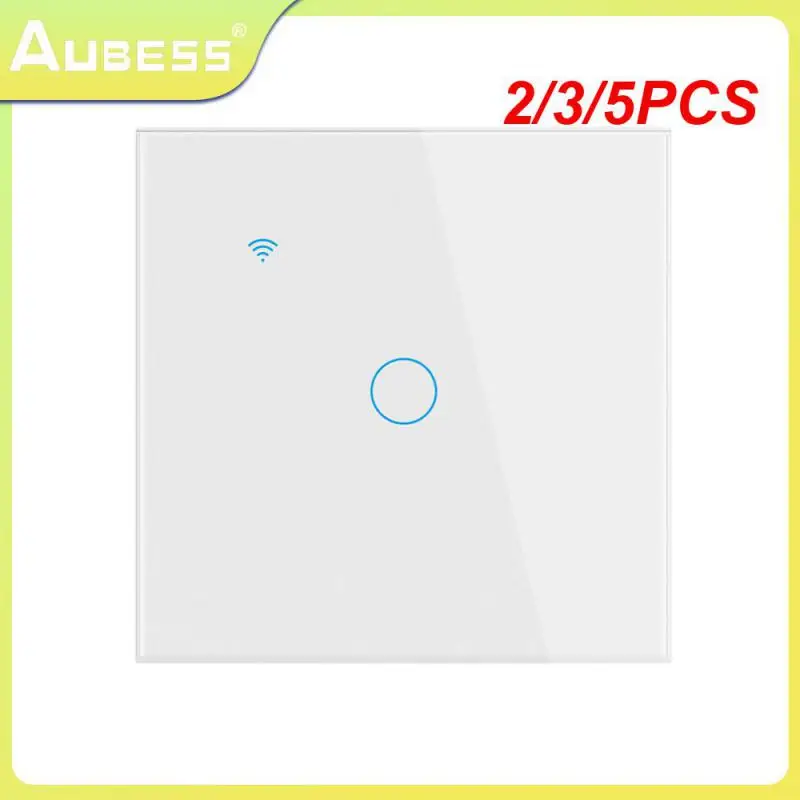 

Умный сенсорный выключатель, 2/3/5 шт., 1/2/3/4 клавиши, Wi-Fi