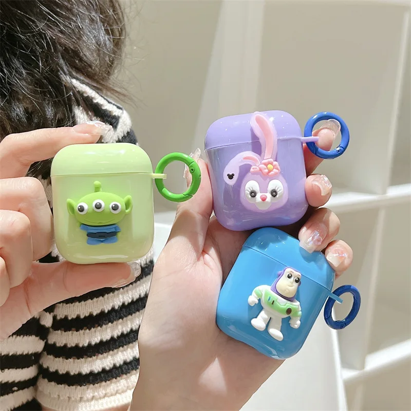 

Stereoscopic Cartoon Animal AirPods 3 Case Apple AirPods 2 Case Cover AirPods Pro Case IPhone Earphone Accessories Air Pod Case