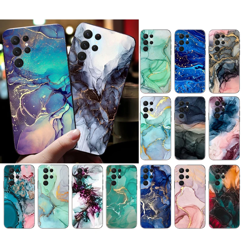 

Phone Case for Samsung Galaxy S23 S22 S21 S20 Ultra S20 S22 S21 S10E S20FE Note 10Plus 20 Ultra Marble Case
