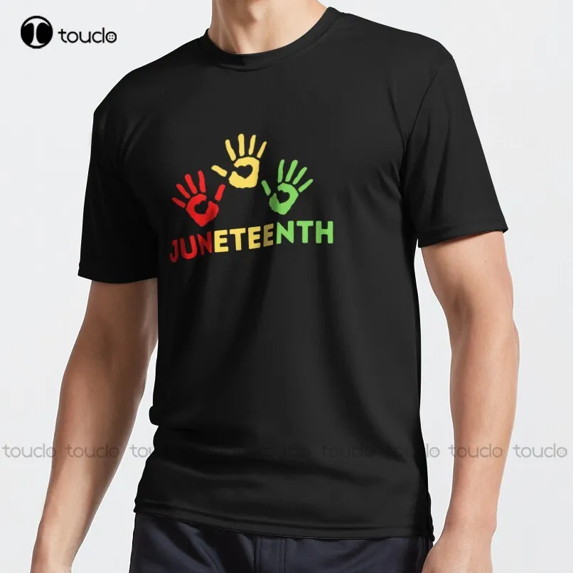 

Juneteenth Freedom Active T-Shirt Oversized Shirts Fashion Creative Leisure Funny T Shirts Outdoor Simple Vintag Casual T Shirts