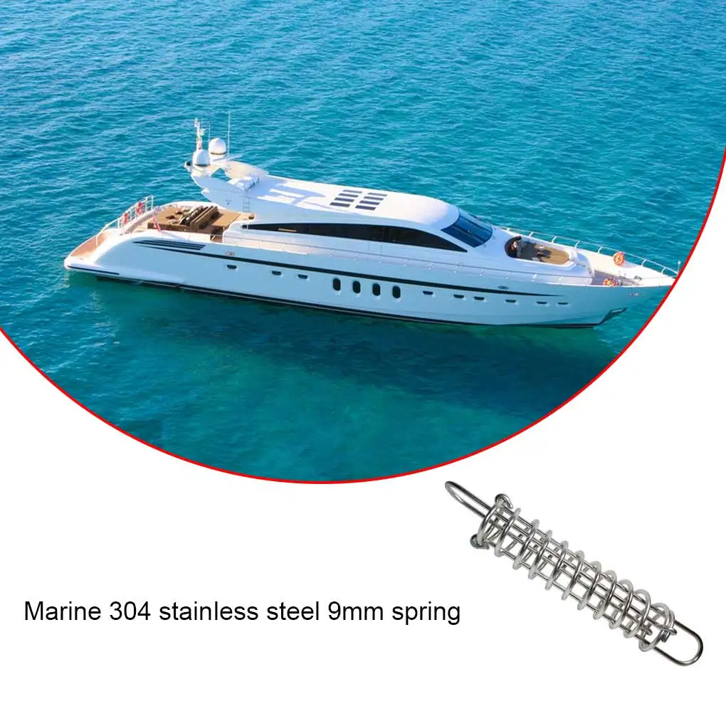 

Marine Spring Durable Polishing Springs Dock Line Shock Absorbing Yacht Hardware Park Accessories Fittings Watercraft Buffer