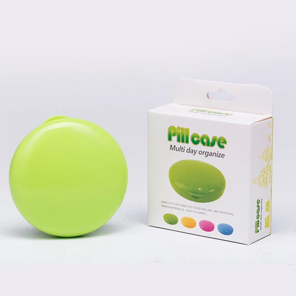 

7 Days Weekly Pills Box Portable Small Mini Organizer Plastic Medicine Storage Dispenser Essential For Home Travel