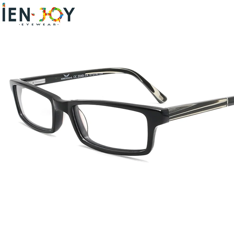 

IENJOY Top Quality Acetate Frame Vintage Square Brand Design Eyeglasses Oculos De Grau Glasses Frame Men Women Optical Glasses