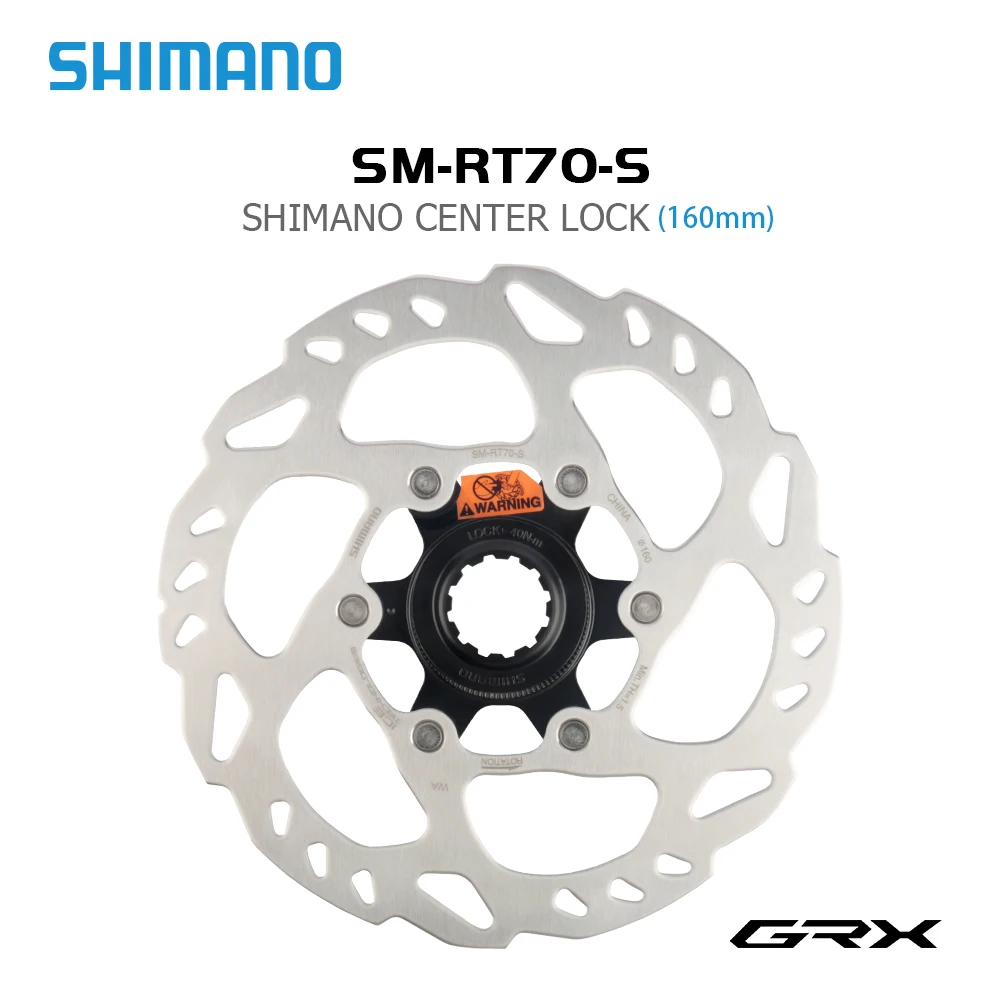 Ротор дискового тормоза Shimano SLX серии M7000 160 мм с центральным затвором