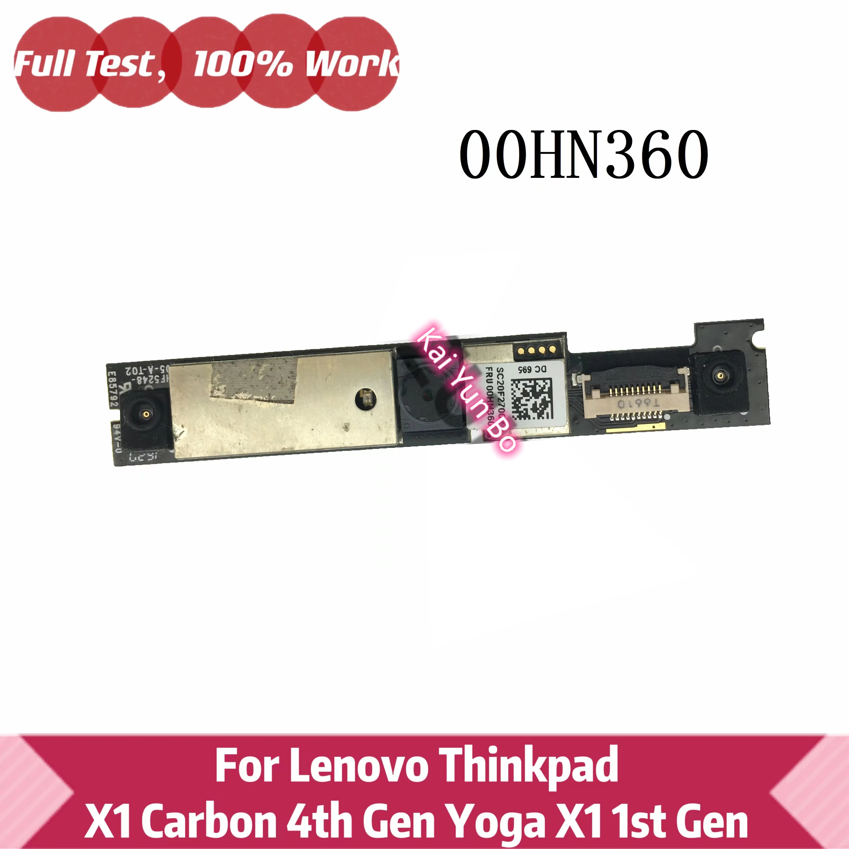 

Ноутбук Lenovo Thinkpad X1 Carbon 4th Gen Yoga X1 1st Gen Webcam Camera Board 00HN360