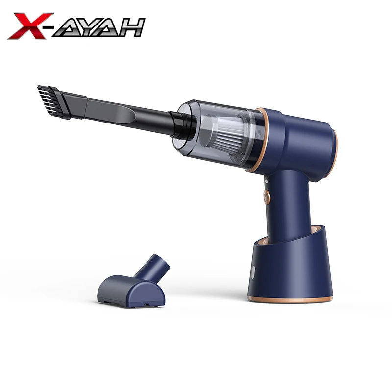 Автомобильный пылесос 2 в 1 воздуходувка Беспроводная зарядка сжатый воздух