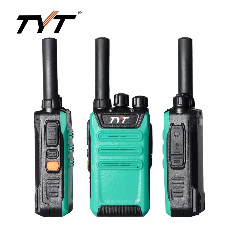 TYT walkie-talkie Radio Transceiver Long Standby Time 2Watt Output Power Small Size Scrambler Handheld Two Way Interphone