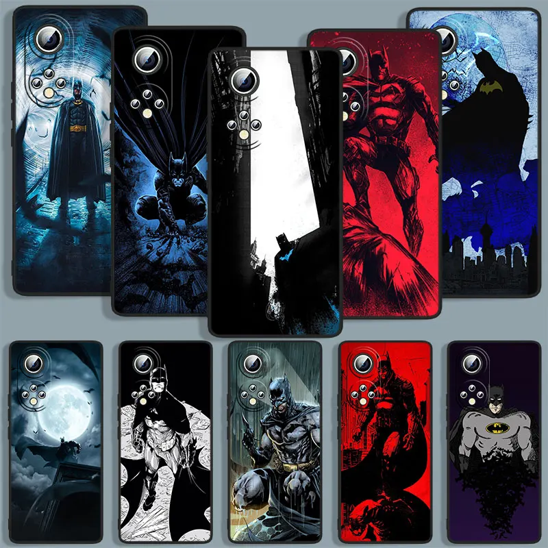 

Hot Superhero Batman Phone Case For Huawei Honor 7A 7C 7S 8 8A 8C 8X 9 9A 9C 9X 9S Pro Prime MAX Lite Black Cover Soft Capa