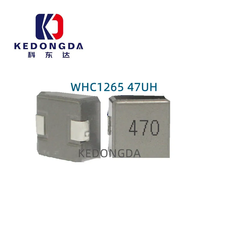 

10PCS Chip integrated molding inductor WHC1265 47UH Silkscreen 470 12*13*6.5