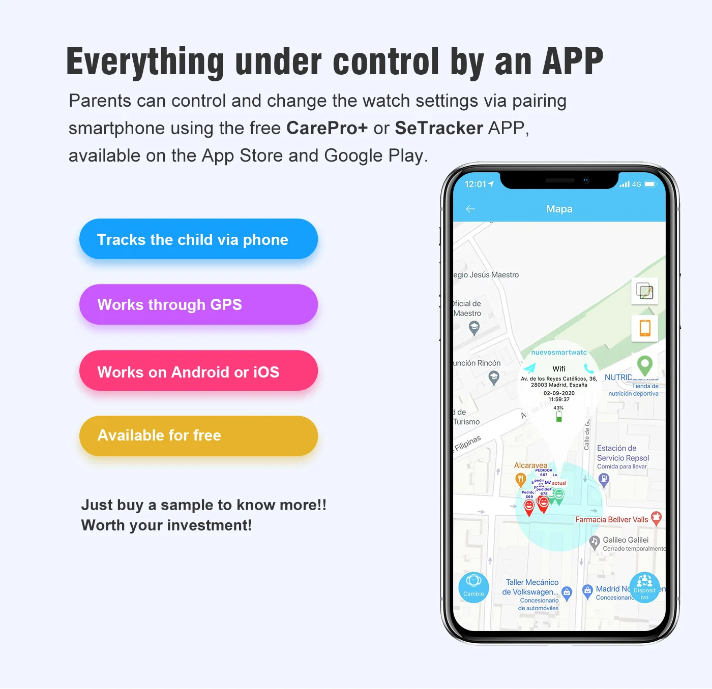 Смарт-часы Детские водонепроницаемые IP67 GPS 4G LT31 |