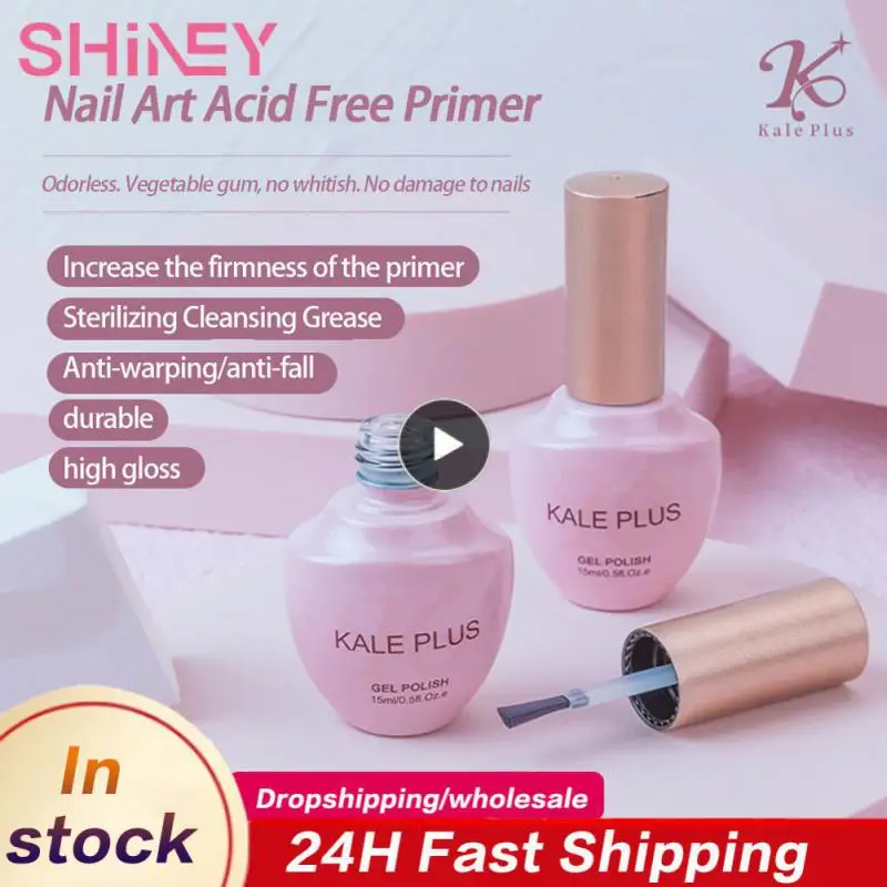 

15 ML No Wipe Top Coat Base Coat Primer Soak Off UV LED Semi Permanent Varnish Function Gel Nail Art Tool TSLM1