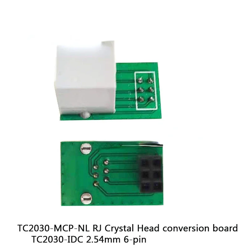 TC2030-MCP-NL Tag-Подключите кабель In-Circ ICD3 TC2030-IDC-NL-10 6-Pin Plug-of-Nails™Пружинный штырьковый