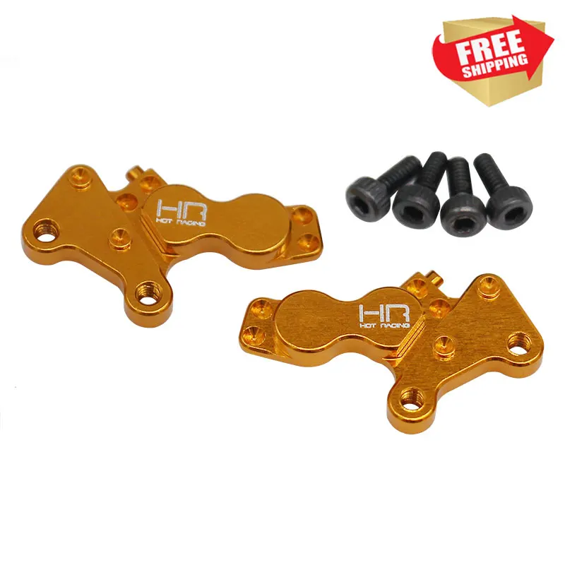 

Радиоуправление RC HR передний тормозной диск Золотой суппорт HOR KMC для Kyosho NSR500 запчасти