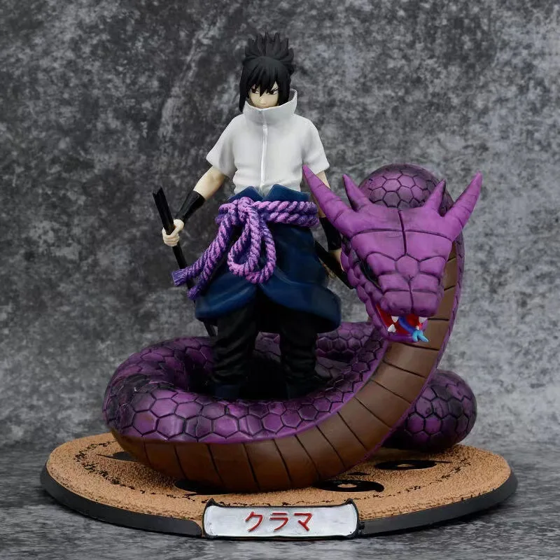 

Naruto Uchiha Sasuke Action Figures Oversized Snake Man Scene Model Pvc Model Figurine Decor Fidget Toy Christmas Gift For Boys