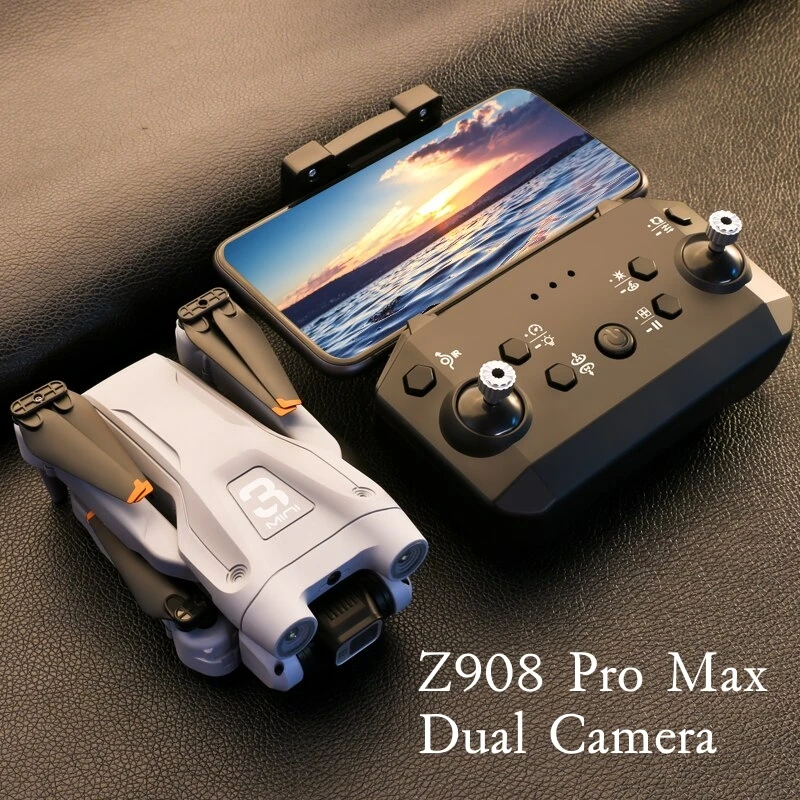 Оригинальный Z908 Pro Max Беспилотник ESC 4K / 8K Профессиональная аэрофотосъемка высокой четкости Беспроводная защита GPS Складная четырехвинтовая игрушка