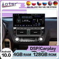 6128g 12 3 inch android for toyota prado 2014 2017 car radio gps navigation video multimedia player stereo receiver head unit