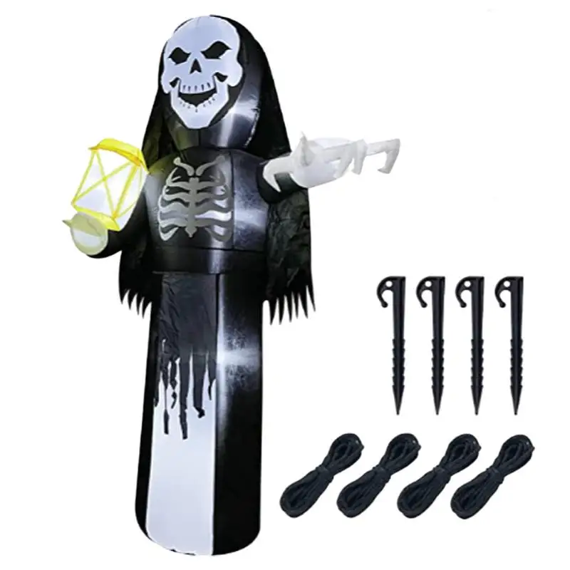

Halloween Ghost Inflatables Hangable Halloween Inflatable Ghost Decor Stable Horror Halloween Decoration With LED Light For