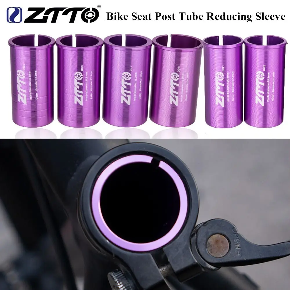 

Color Aluminum Alloy Mountain Bicycle Seat Post Tube Reducing Sleeve Adapter Road Bike Seatposts Seatpost Reducer