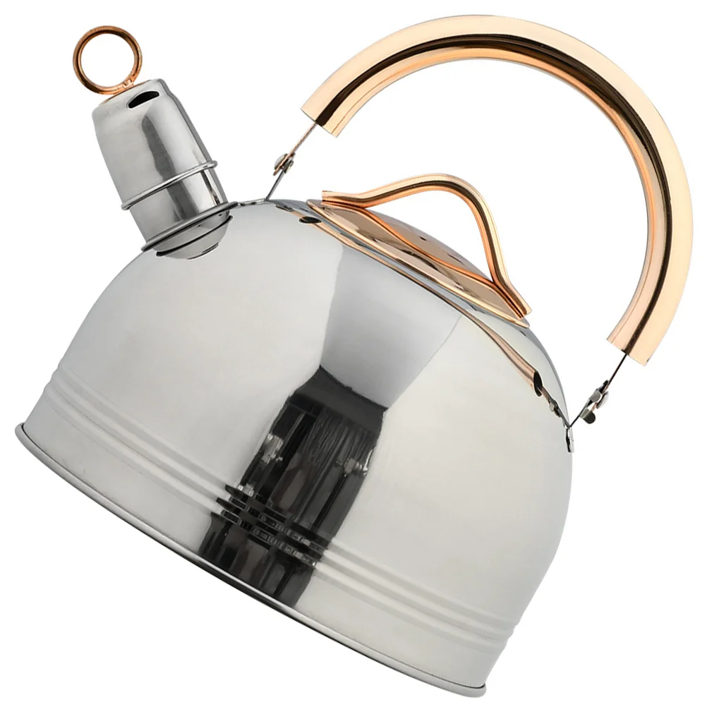 

Kettle Teapot Whistling Teakettle Tea Water Stove Stovetop Stainless Steelhome Pot Boiling Coffee Hot Metal Electric Kettles Gas
