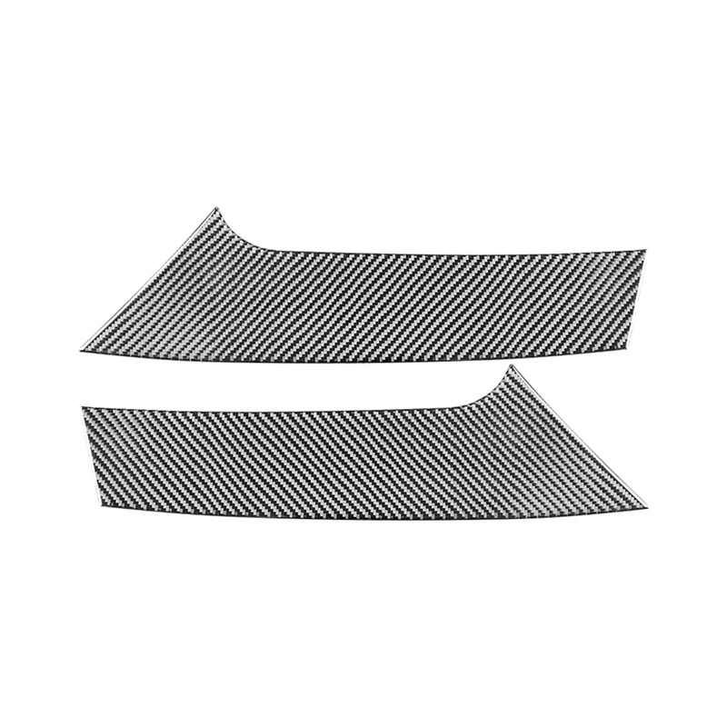 

Rear Glass Side Panel Trim Cover Sticker Decoration Carbon Fiber For Nissan X-Trail 2014-2018 Accessories