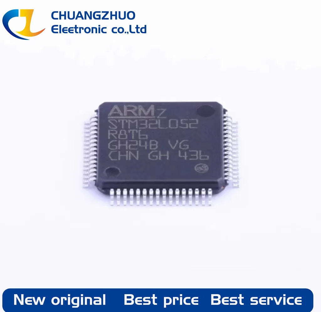 1Pcs New original STM32L052R8T6 64KB ARM-MSeries 8KB 32MHz FLASH 51 LQFP-64(10x10) Microcontroller Units