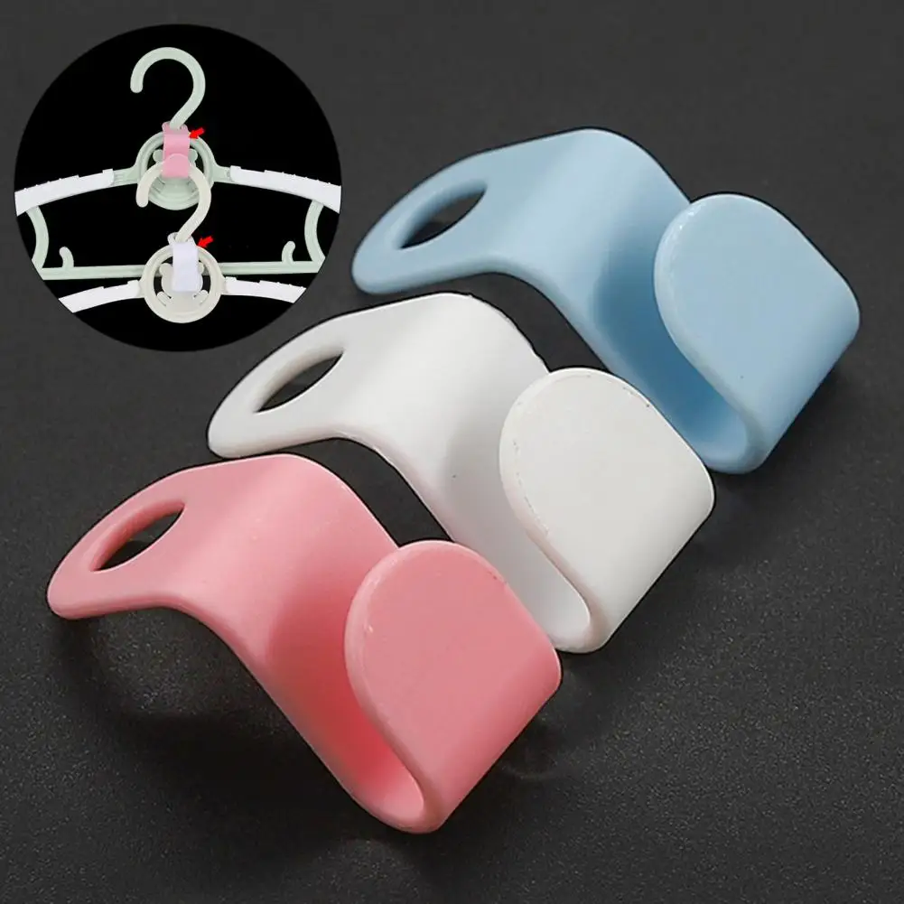 

30Pcs Clothes Hanger Connectors Durable Space-saving Strong Bearing Cascading Outfit Clothes Hanger Connector Hooks for Home