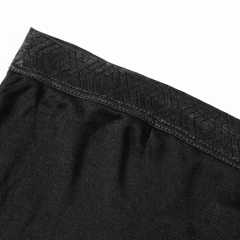 NIANZHEN 23% Silk 77% Spandex Thin Leggings Women Wardrobe Malfunction-Proof Safety Pants Mulberry Acetic Acid Panties 909800