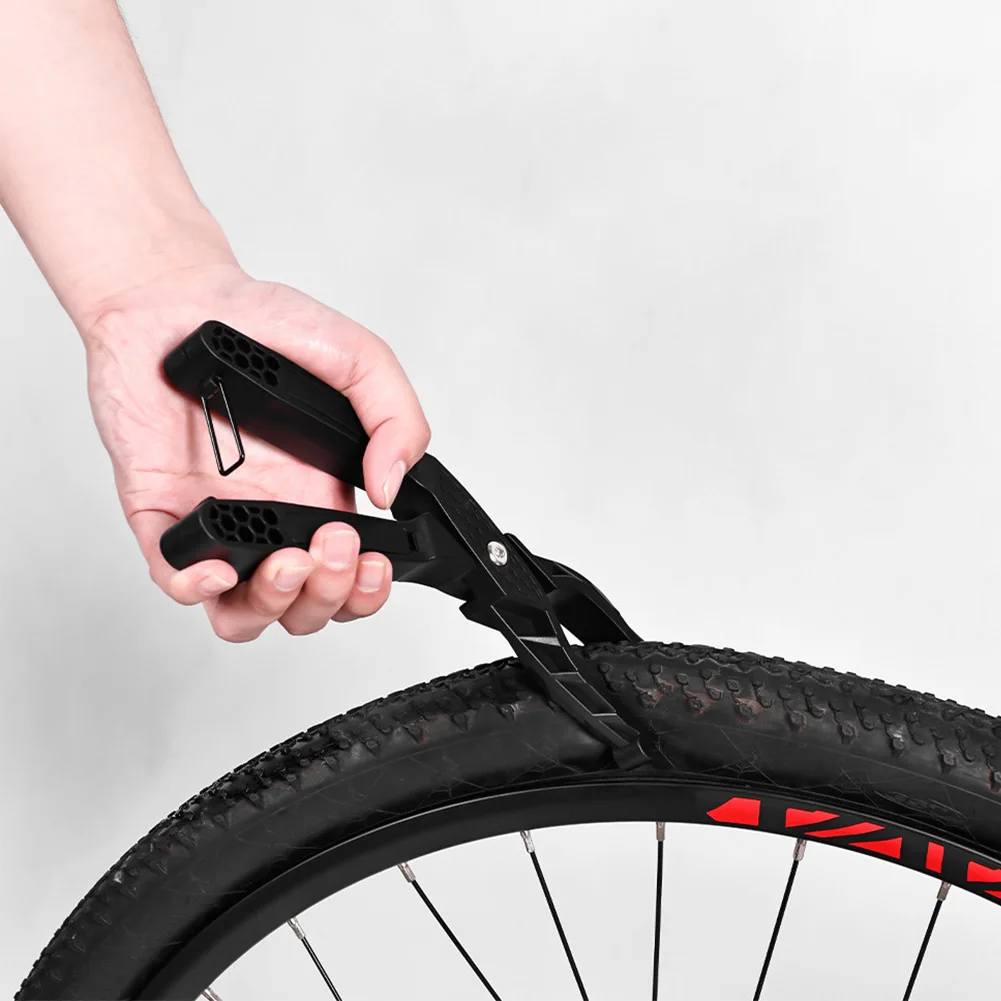 

Brand New Tire Pliers Bike Bicycle Pliers Pry Repair Road Stick Tire Tools 22*4.5cm Tyre Bicycle Bike Black Cycle