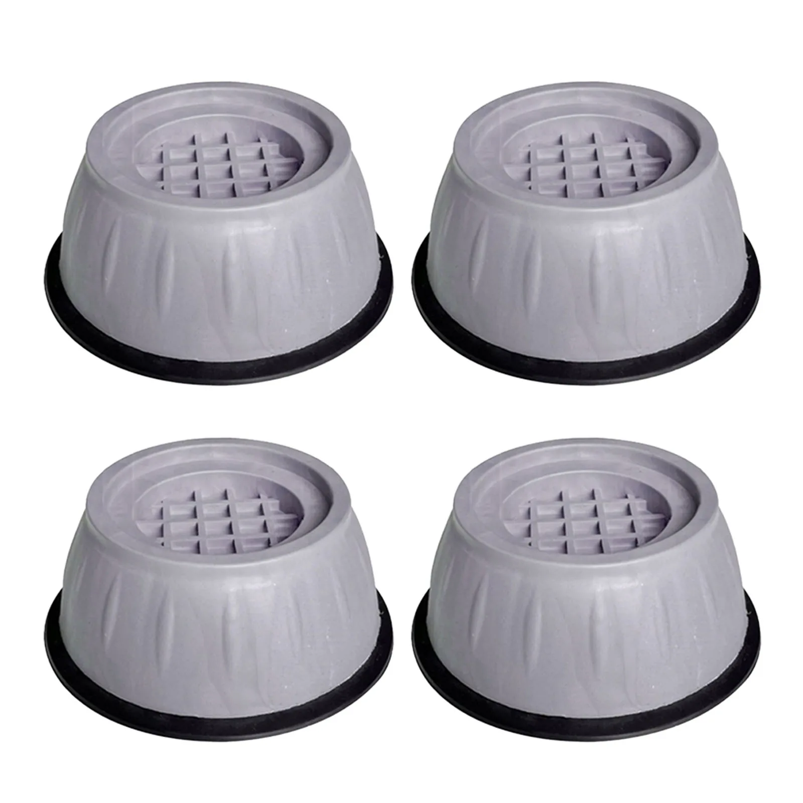 

Shock & Noise Cancelling Dryer Pads Anti vibration Foot Pads for Washing Machine Non slip and Easy to Install 4PCS