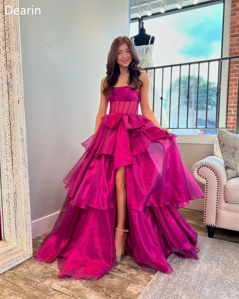 Деарин из Саудовской Аравии Бальные юбки до пола многослойное женское