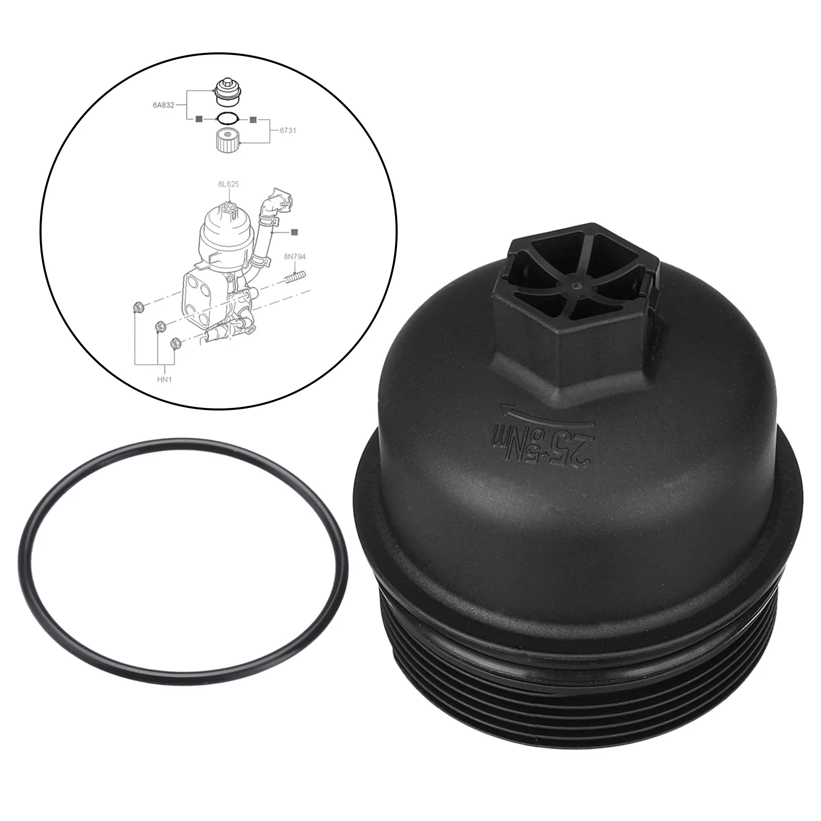 

Корпус масляного фильтра для FORD PEUGEOT CITROEN 1303477 1103L7 3M5Q6737AA