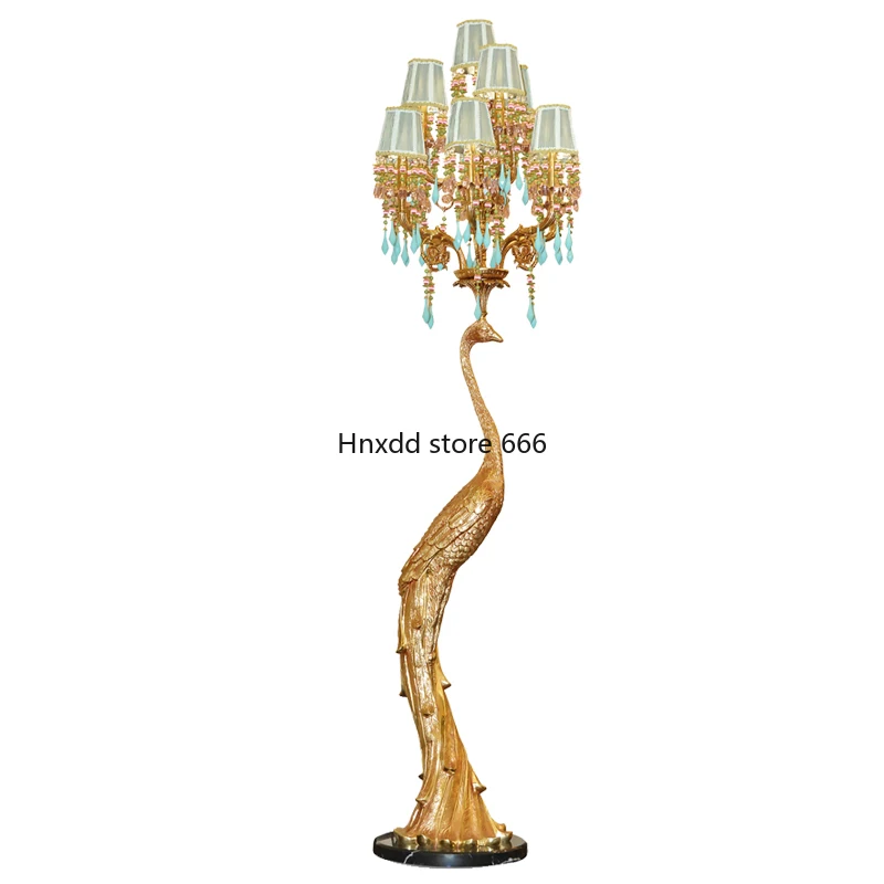 Полностью медная Напольная Лампа во французском стиле