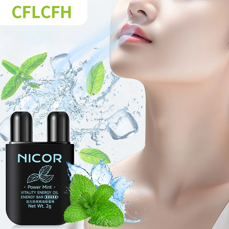 Контейнеры для носовых ингаляторов Stick Menthol эфирные масла освежающие усталость