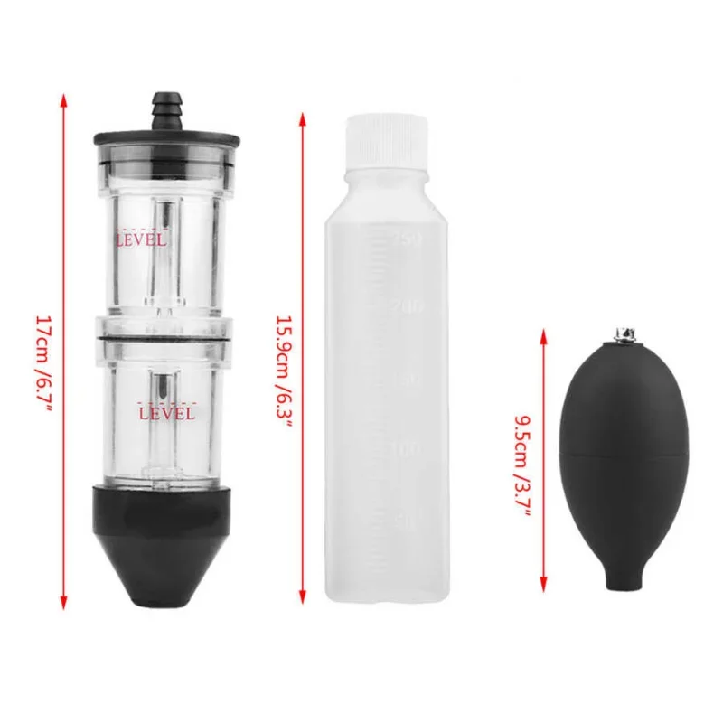 CO2 прокладка головки цилиндра Lecktpruefer Детектор Утечки проверочный комплект с 3