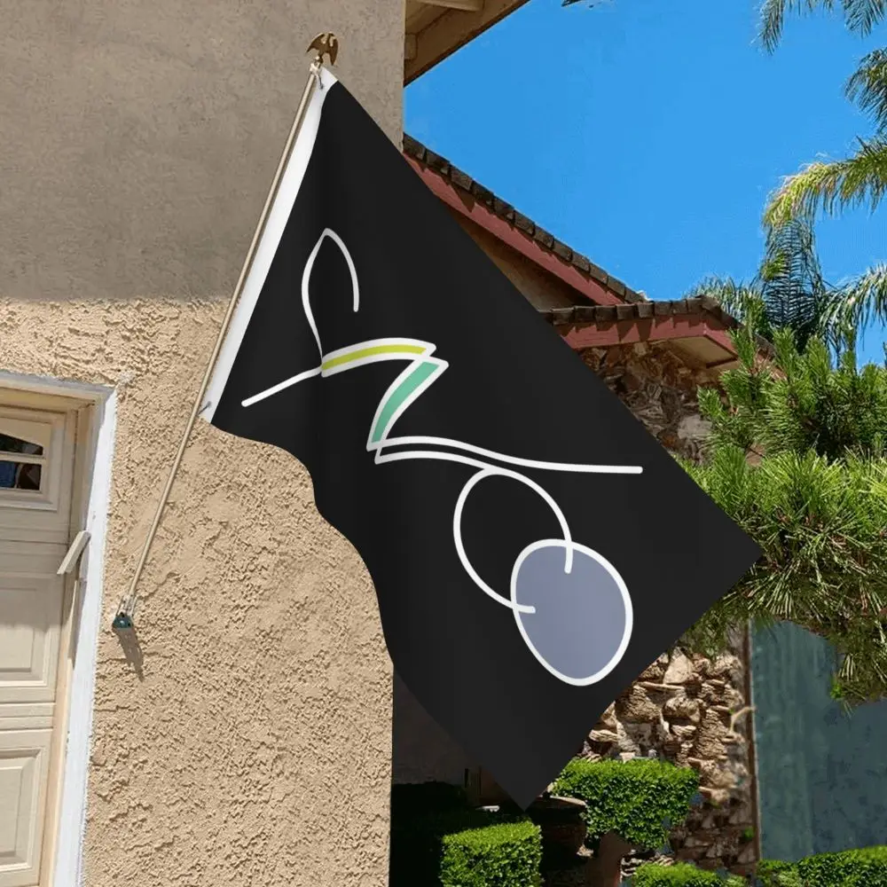 Новый двухсторонний баннер CNCO легкий флаг Садовый декоративный вечерние 3x5 футов