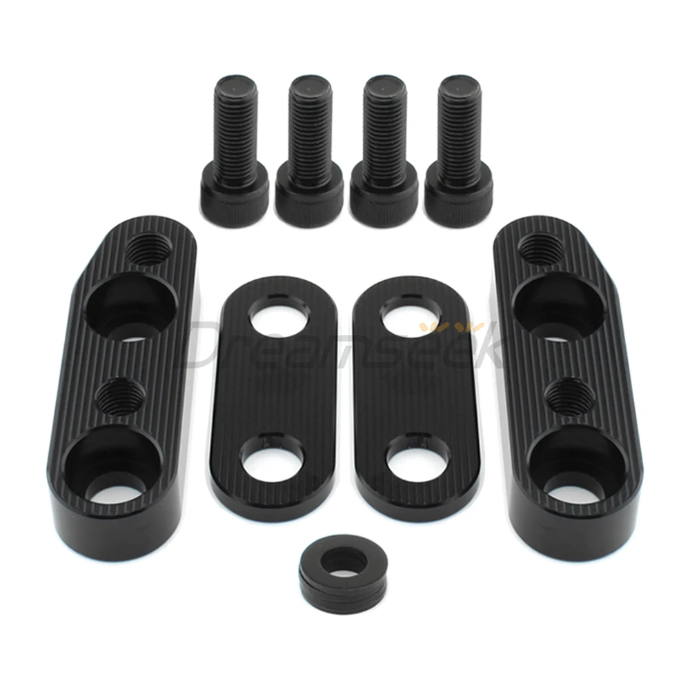 

Black Handlebar Riser Adapter for Honda Gold Wing GL1800 2001-2017 Motorcycle Adjustable Handle Bar Riser Mount Clamp Aluminum