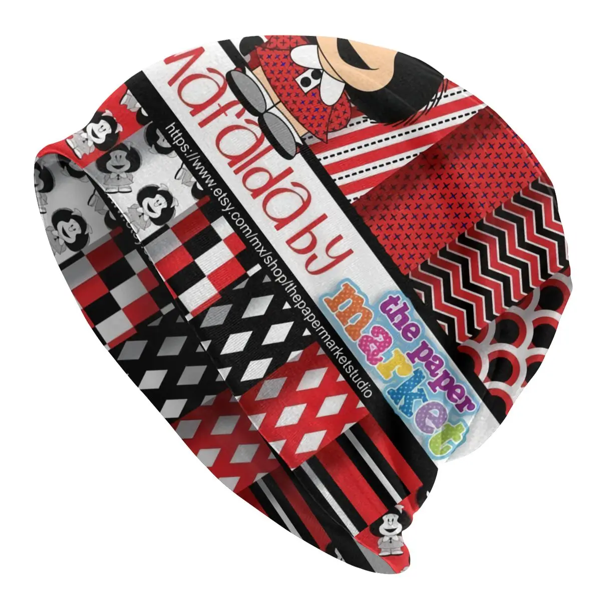 

Зимние теплые женские и мужские вязаные шапки в стиле хип-хоп, для взрослых, унисекс, с рисунком аниме, шапочки, облегающие шапки, кавайные мо...