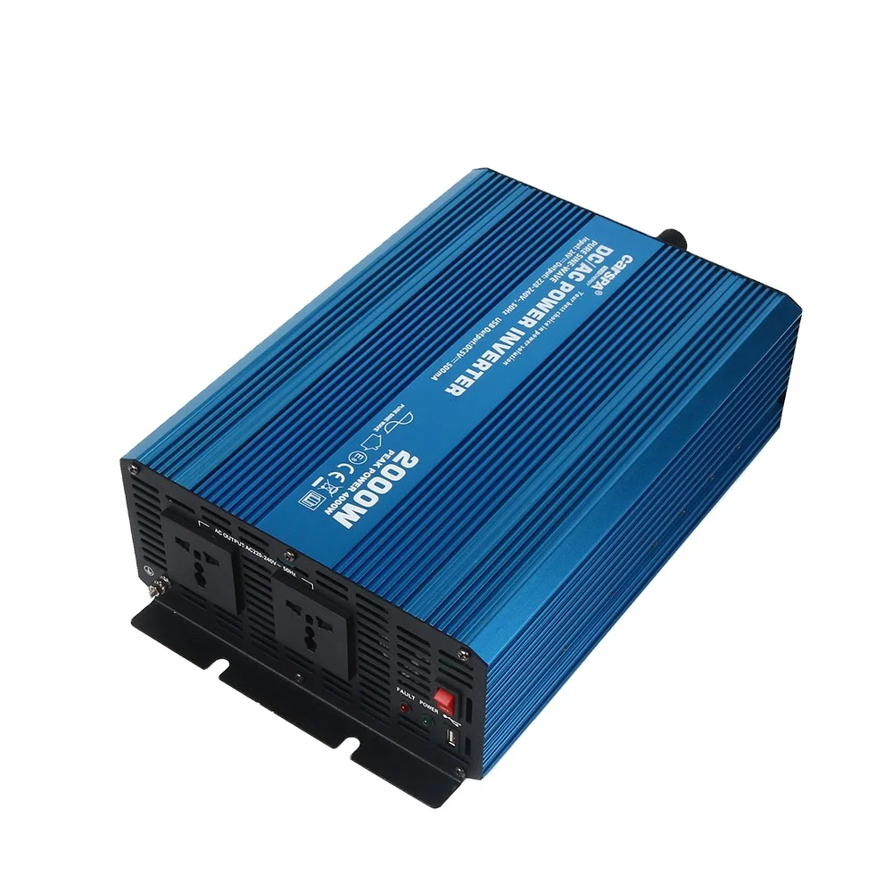

2000w 24v dc to 110v ac pure sine wave home use small power inverter