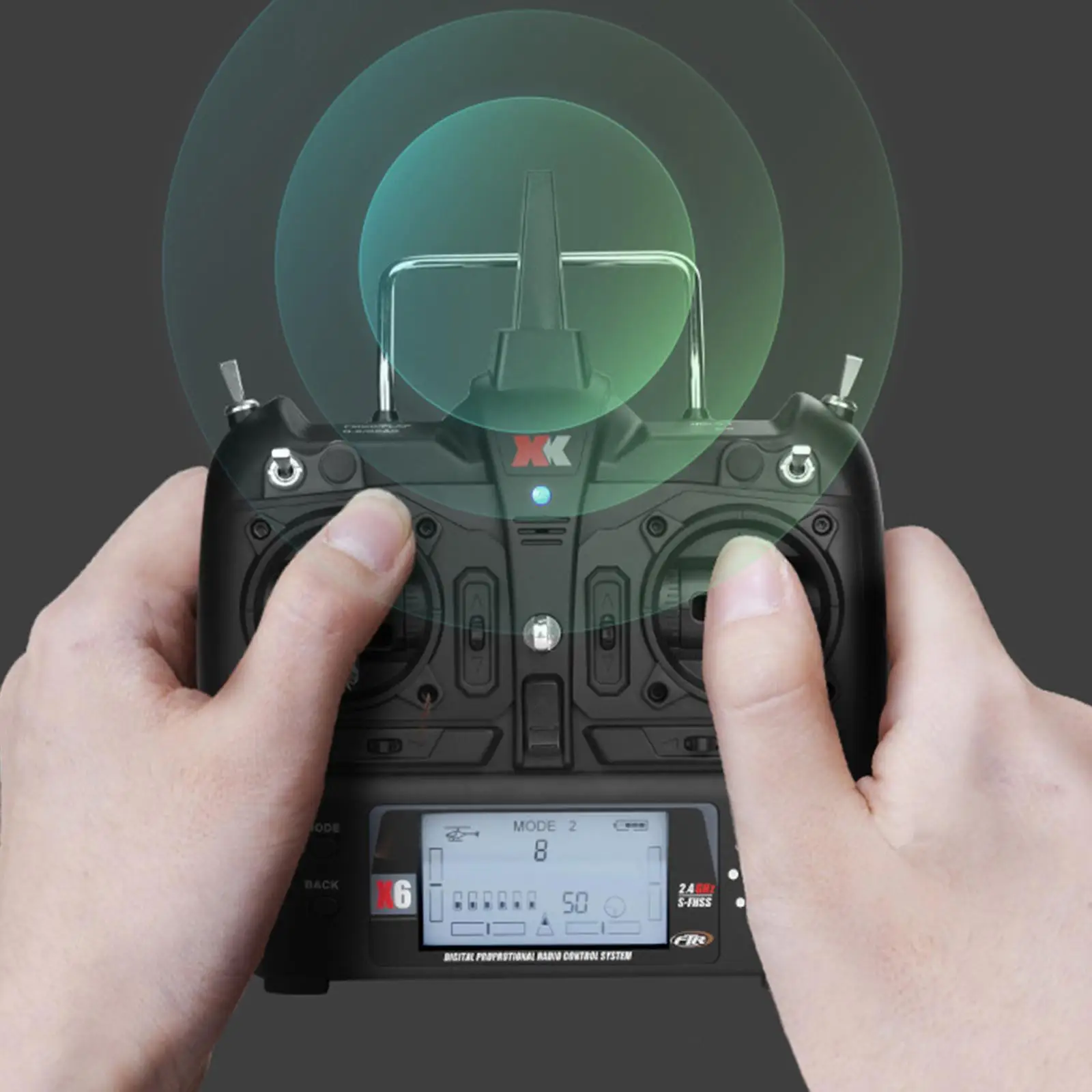

X6 Remote Controller Upgrade for XK Fixed-Wing K120 DIY