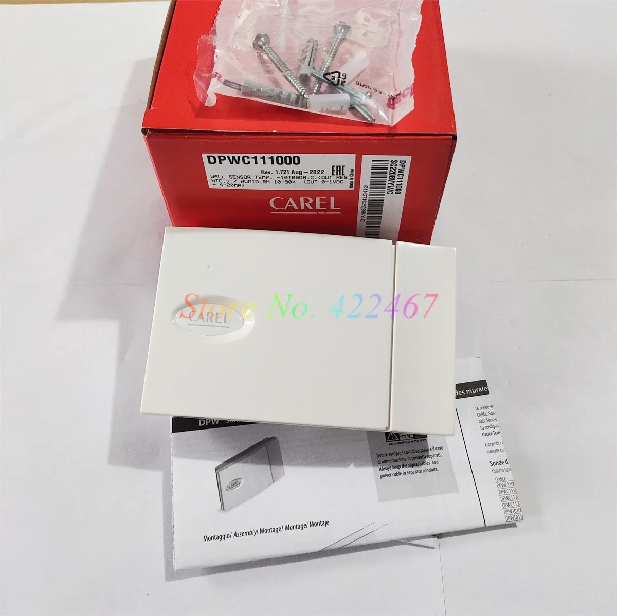 CAREL Новый оригинальный датчик температуры и влажности DPWC 111000