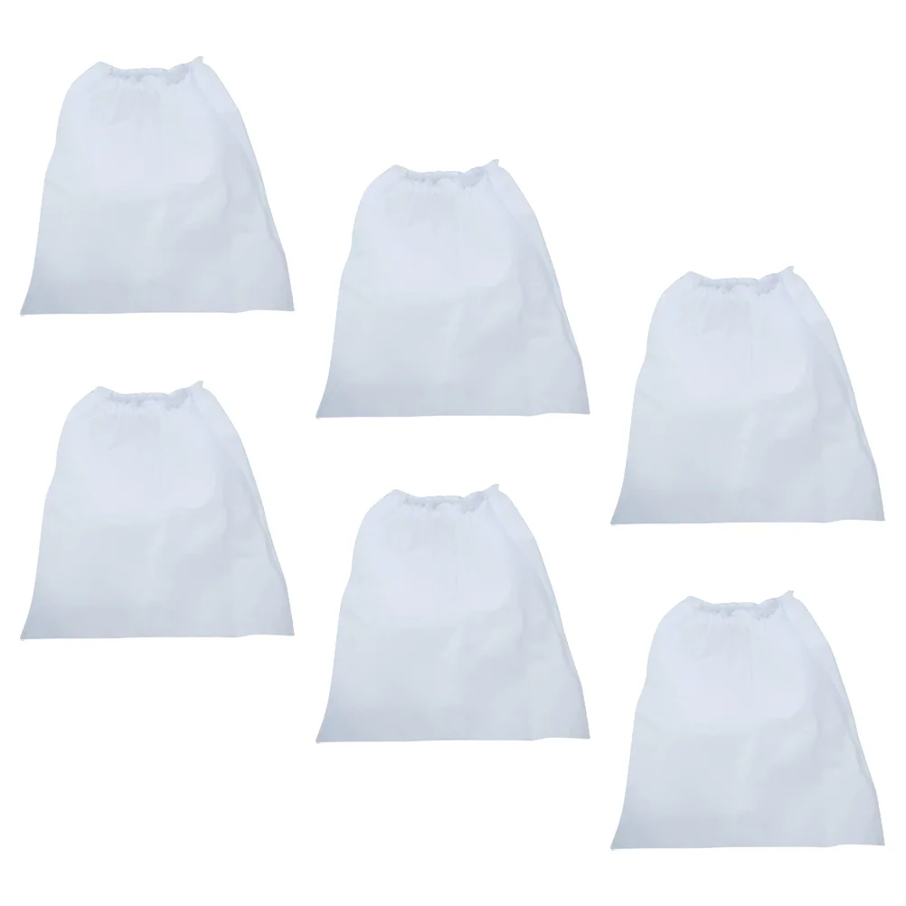 

6 Pcs Storage Bag Dust Collection Bags Nail Accessory Manicure Non-woven Fabric